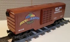 Custom Train Bricks & Minifigs Boxcar -PLEASE READ ITEM DESCRIPTION-