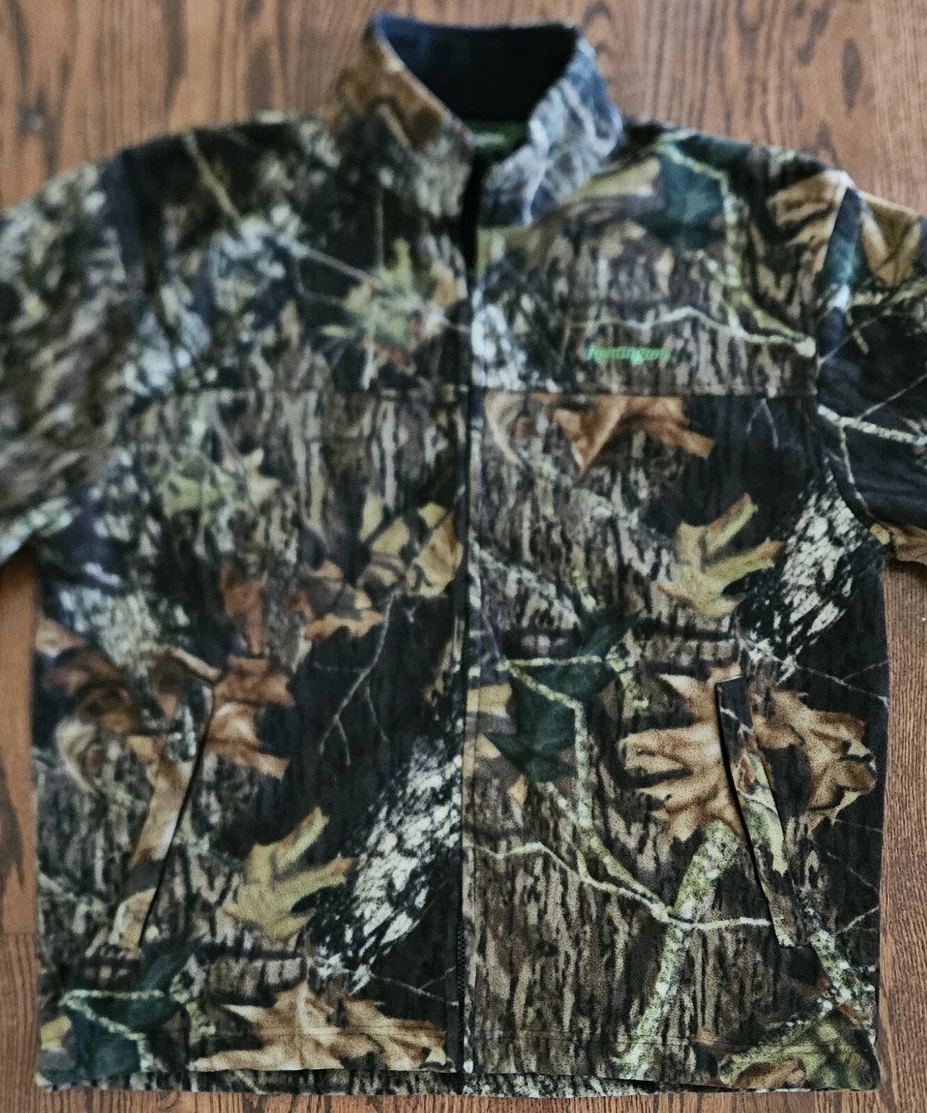 Remington Men's / Women's Camo Fleece Hunting Fishing Outdoor Jacket Large 42/44
