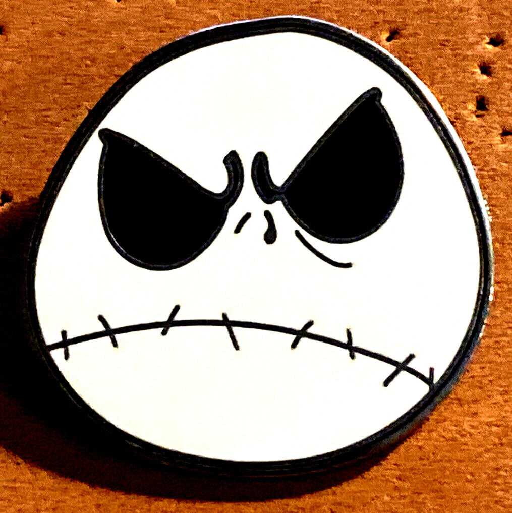 DISNEY PARIS 2006 DLRP NIGHTMARE STARTER KIT  ANGRY JACK SKELLINGTON NBC PIN