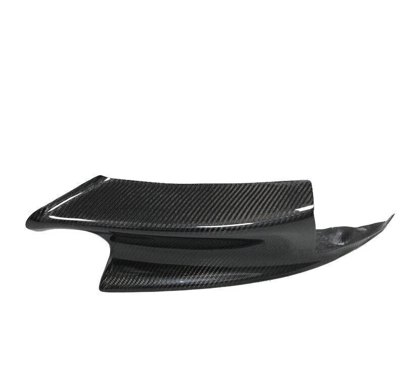 Parachoques delantero de fibra de carbono seco divisor lateral labio para BMW Serie 3 M3 2005-2012 Foto 4 de 4