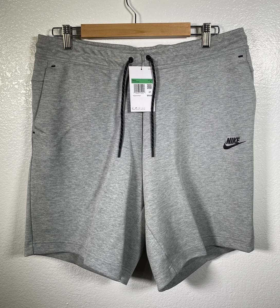 Nike grey fleece clearance shorts
