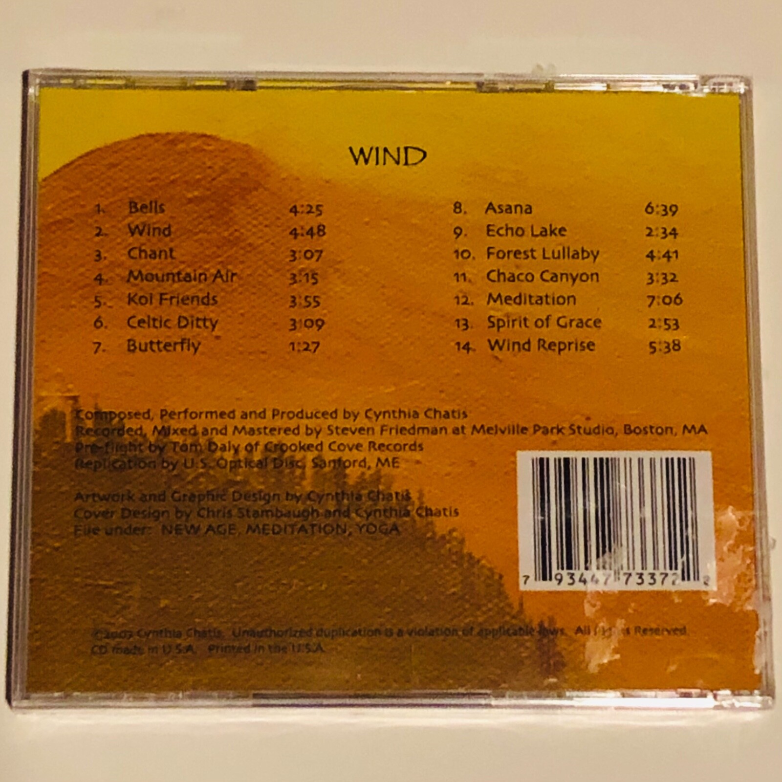 Wind by Chatis, Cynthia (CD, 2009) for sale online | eBay