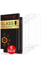 6 Pack Protector de Pantalla Vidrio Templado iPhone 17 Pro Anti Rasgu os