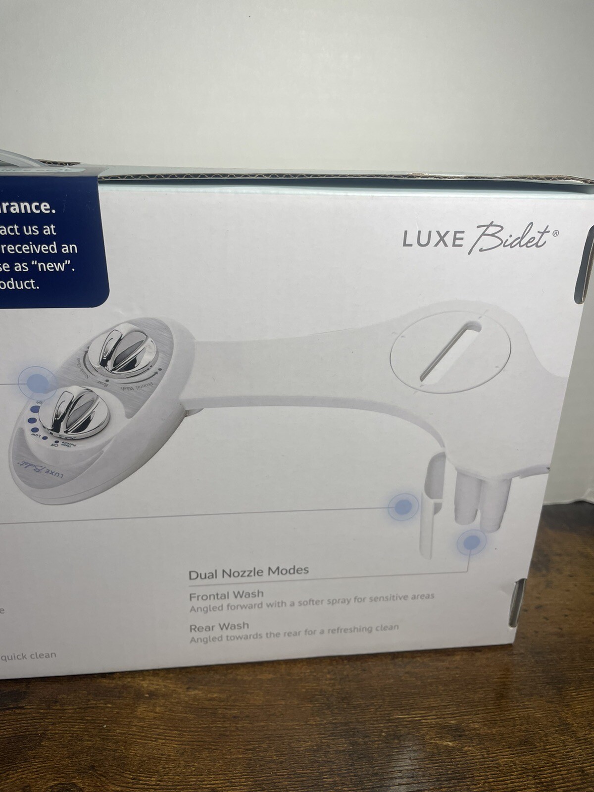 Luxe Bidet W85 Fresh Water DualNozzle SelfCleaning NonElectric