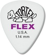 Dunlop Tortex Flex Standard Guitar Picks 1.14mm - Bag of 12