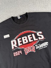 University Of Nevada Las Vegas Rebels UNLV Sweatshirt Mens XL Black Crewneck