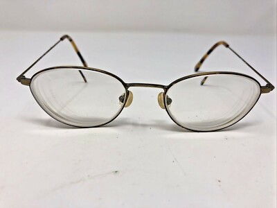 Sakura Eyeglasses Frames 107 Eye O Antique Gold 48-18-140 Full Rim SD86