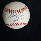 Bobby Cox autographed ROMLB baseball JSA COA INSCRIBED HOF 2014