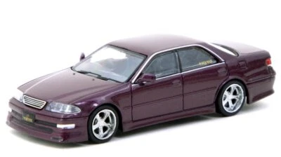 TARMAC WORKS TOYOTA Mark II JZX100 - Vertex - purple metallic - TARMAC 1:64