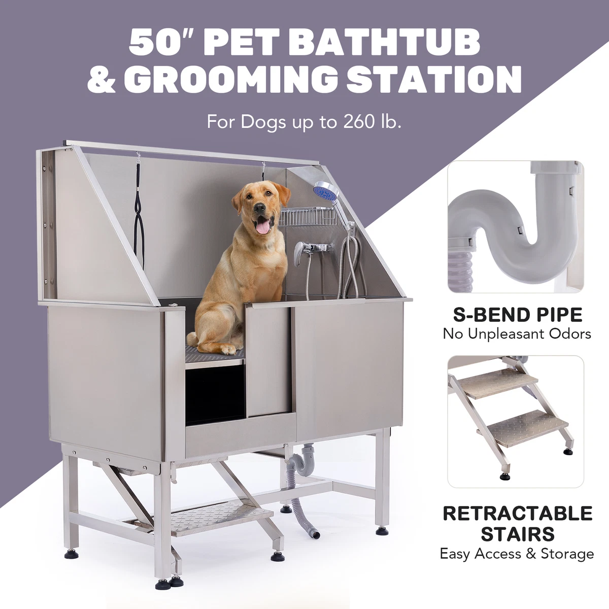 Dog hot sale shower tub