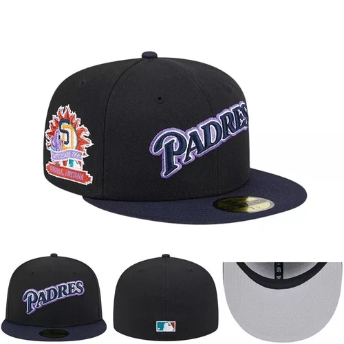 Neu San Diego Padres Baseball Ära Mütze 59FIFTY eng anliegende Mütze -5950-2 - Bild 6 von 44
