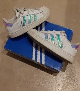 childrens adidas superstar iridescent