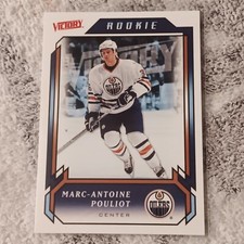 2006-07 Upper Deck Victory #217 Marc-Antoine Pouliot RC Oilers NHL Hockey Card 