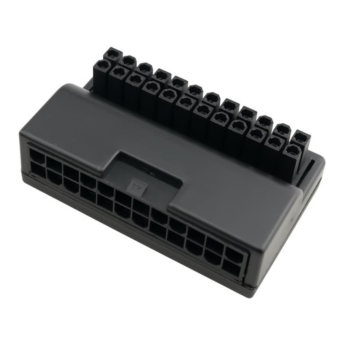 4Pin Power Supply 90 Degree Bend Connector Adapter 57x36x16mm Suitable for AT...