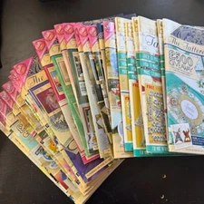 Tattered Lace Crafting Magazines 2014-2016 - Open Stock Details in Description