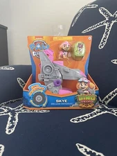 Paw Patrol Skye Toy Car Deluxe Vehicle and Action Figure With Mystery Dino