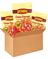 Vitner's Cheddar Cheese Sizzlin Hot Popcorn (3-2.3 Bags)