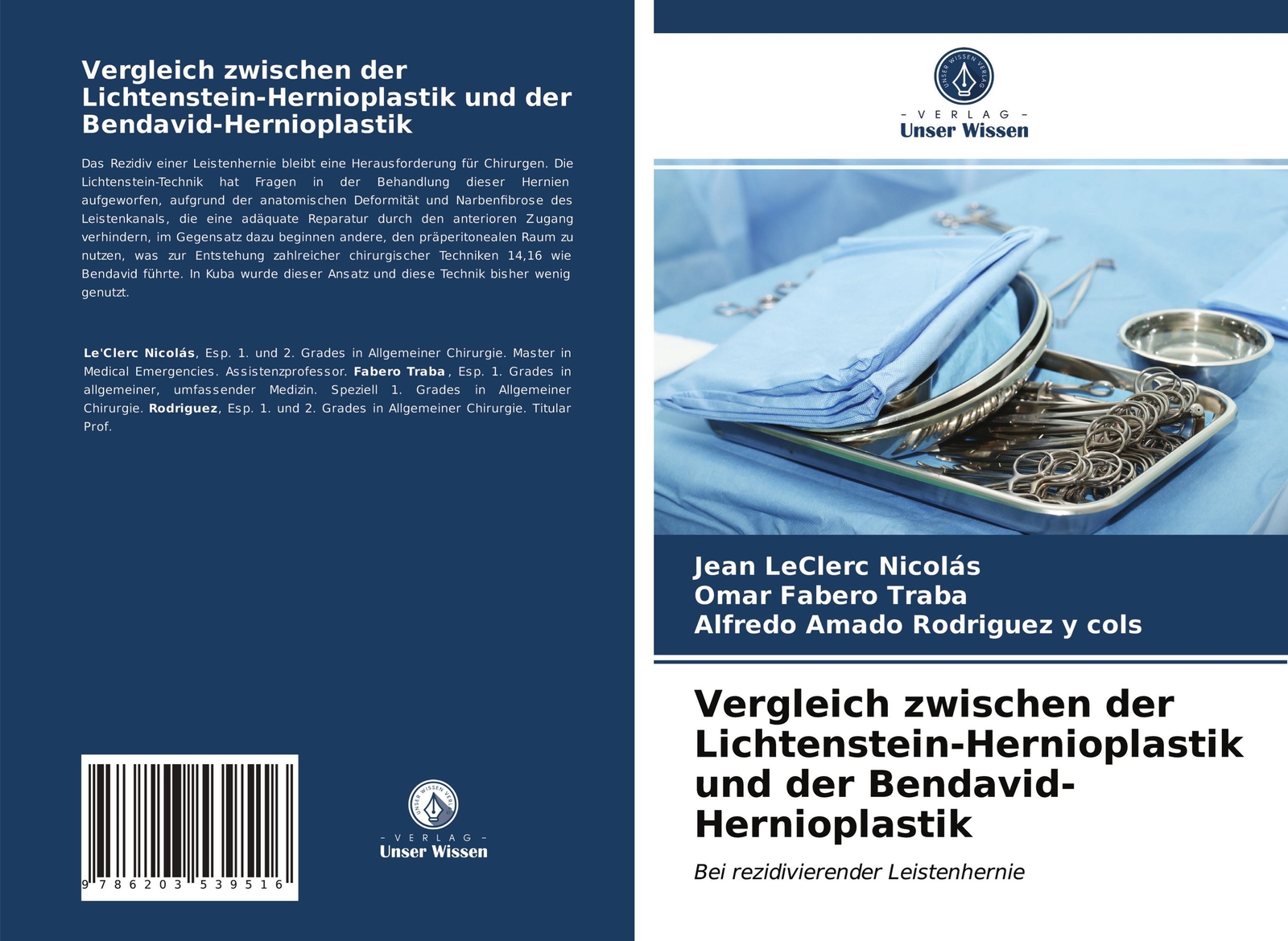 Thumbnail - Vergleich Zwischen Der Lichtenstein-hernioplastik Und Der