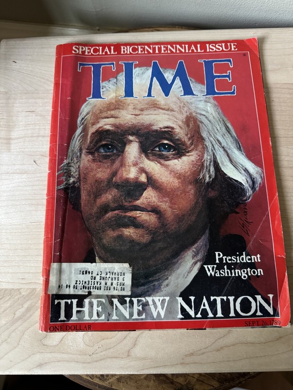 Time Magazine Special Bicentennial Issue 1976 George Washington The New Nation