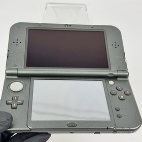 TOP IPS Nintendo new 3DS LL XL Metallic Black Console Region Japanese Only R40
