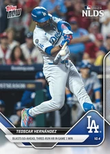 2025 MLB Topps Now #822 Teoscar Hernandez Los Angeles Dodgers - IN HAND