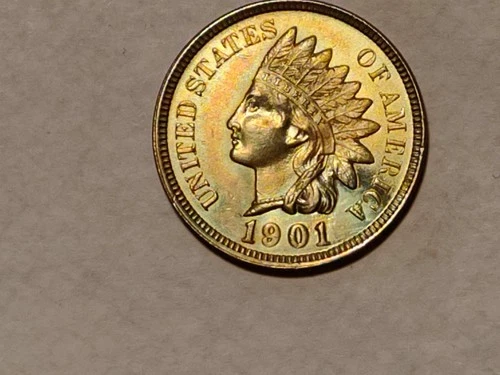 1901 Indian Head Penny Proof