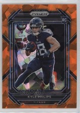 2022 Panini Prizm Rookies Orange Ice Prizm Kyle Philips #357 0b3