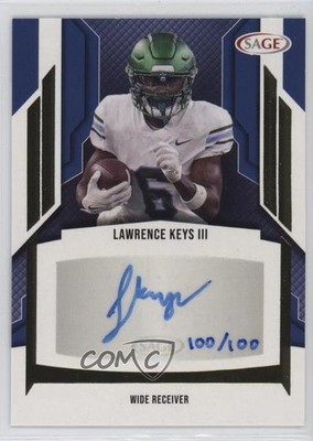 2024 SAGE HIT Low Series Gold 100/100 Lawrence Keys III #A-LK3 Auto 0q1p