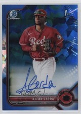 2022 Bowman Sapphire Edition Chrome Prospects Allan Cerda #BSPA-AC Auto 06qf