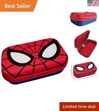 Spider-Man Hard Shell Molded Pencil Case - Stylish Storage for School Supplies