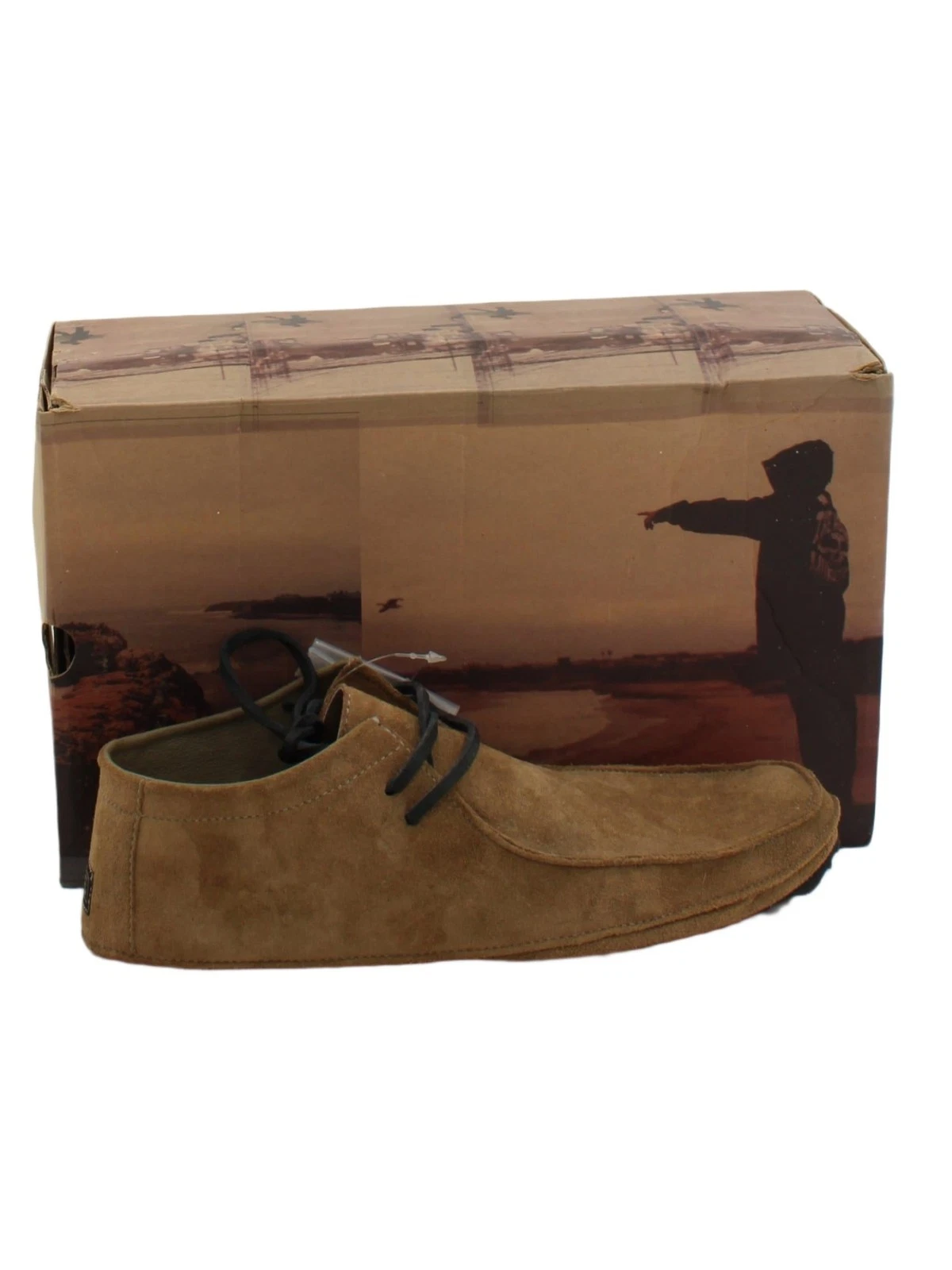 Vans Scarpe Uomo UK 11 Marrone 100% Altro Mocassino