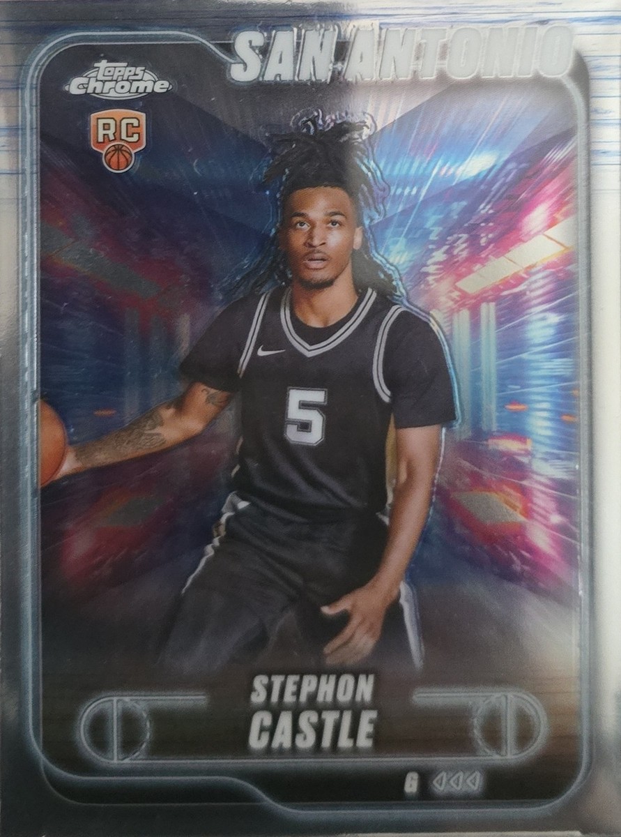 2024-25 Topps Chrome - Stephon Castle #122 (RC) for sale online | eBay