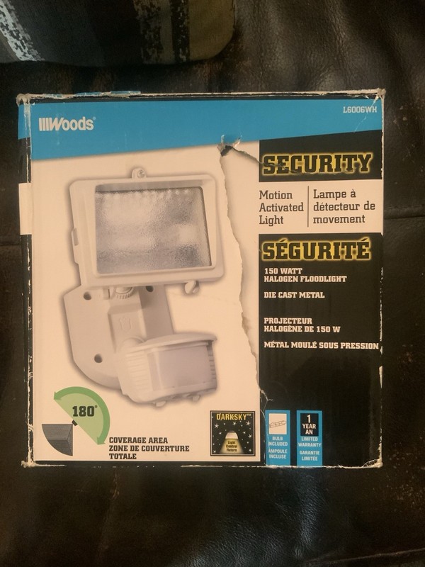 Woods Security Motion Activated Light