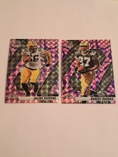2025 Panini Mosaic Green Bay Packers Pink Camo Brooks, Peppers 