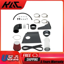 Cold Air Intake Kit Red Filter w/ Heat Shield Fits 2010-15 Chevy Camaro 6.2TL