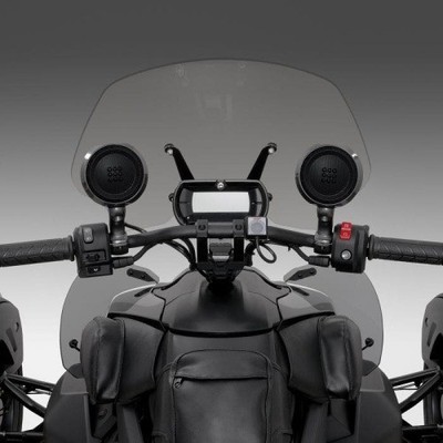 Show Chrome Perfect Storm Speakers Motorcycle Street Bike 13-107 4405-0908