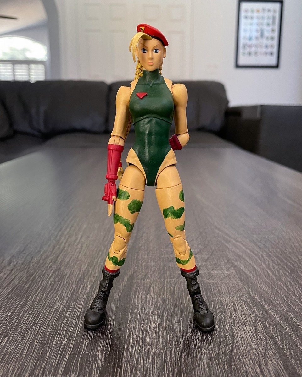 sota toys ストリートファイター　フィギュア　キャミー　CAPCOM Street Fighter Custom Cammy Action Figure Storm Arena Jada Toys