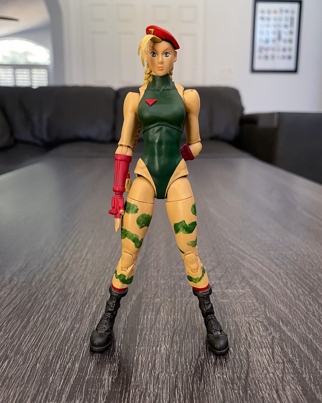 Street Fighter Custom Cammy Action Figure Storm Arena Jada Toys SOTA SH Figuarts