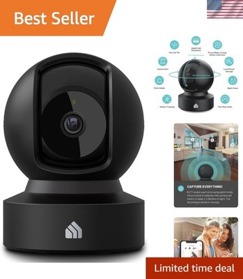 Kasa EC71 1080p Pan/Tilt Camera - 2-Way Audio & Motion Detection for Home Safety