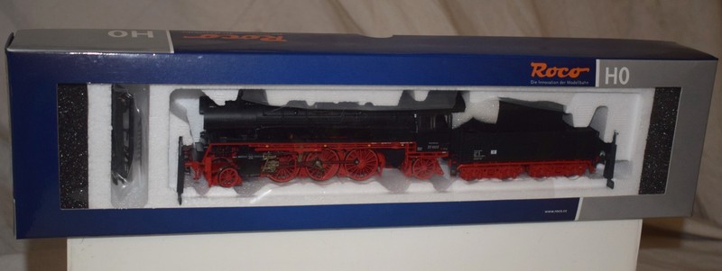 Roco No. 62177 DR 23 1005 2-6-2 Locomotive and Tender - HO Gauge in Box