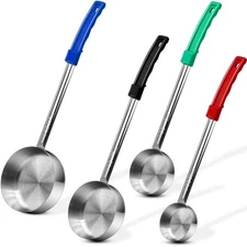 Stainless Steel Solid Portion Control Ladle Spoon - Pizza Sauce Serving Spoon...