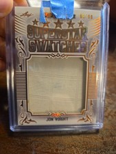 JON VOIGHT 2021 Leaf Pop Century Superstar Swatch JUMBO Wardrobe PATCH Relic /80