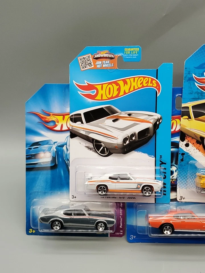 Hot Wheels '70 Pontiac GTO Judge New Models '69 Pontic & Pontic Judge Lot Of 5 - Image 4 of 4