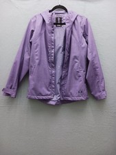 Under Armour Women Jacket Size SM Purple Windbreaker ColdGear Infrared