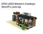 LEGO 6755 Western Sheriff’s Lock-Up Cowboys Set 1996 Complete Vintage