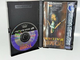 Tomb Raider Sega Saturn Game, Complete with Disc And Manual
