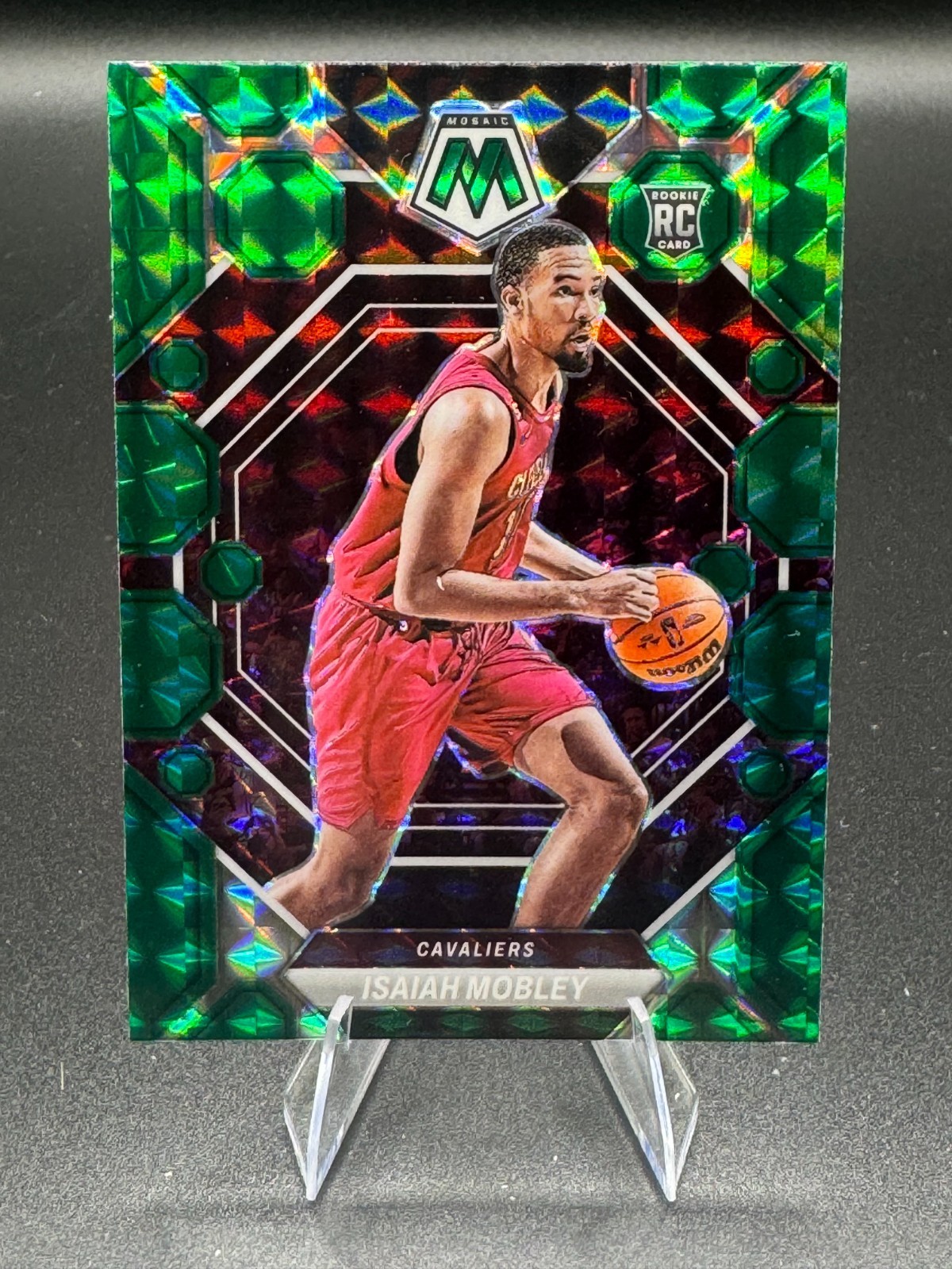 2022-23 Panini Mosaic - Isaiah Mobley #247 Green Prizm (RC)