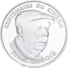 [#1166887] Coin, France, Jean Renoir, 100 Francs, 1995, ESSAI, MS, Silver, KM:10