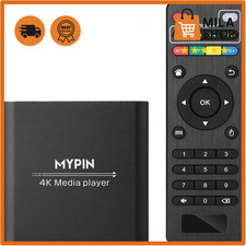 HDMI Multimedia Player 4K 30Hz USB SD AV Ausgang Fernbedienung