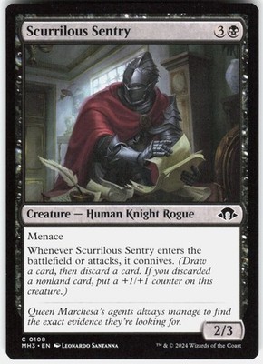 Scurrilous Sentry C Modern Horizons 3 108 LP